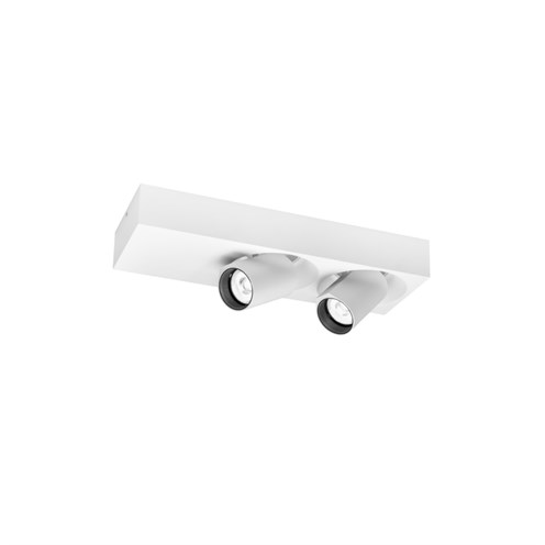 Wever & Ducré+BLIEK petit SURFACE 2.0 LED 14.2W 1360lm 2000-3000K CRI>90 39°, hämardatav phase-cut, laevalgusti, matt valge